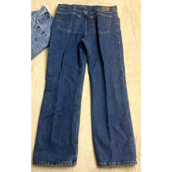 Men's GAP Jeans 34 x 32 Easy Fit Lot of 2 Blue 100% Cotton Made in Mexico - Picture 6 of 12